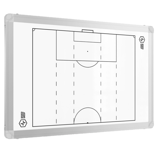 Tablica taktyczna 45x30 dwustronna ze strefami - obrazek 2