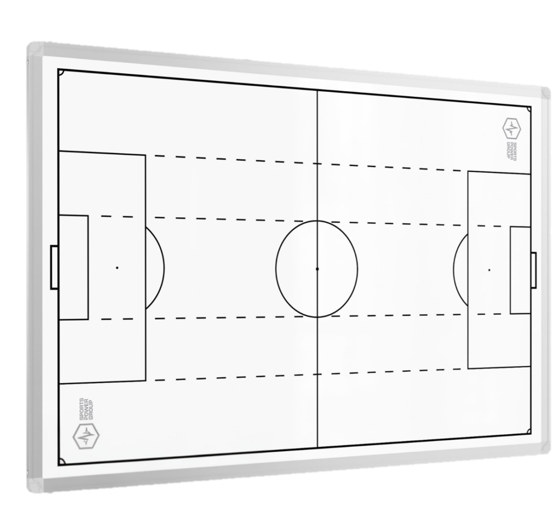 Tablica taktyczna 90x60 ze strefami + magnesy taktyczne