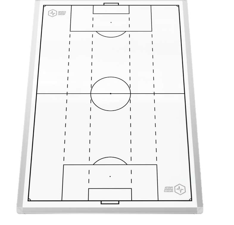 Tablica taktyczna 90x60 ze strefami + magnesy taktyczne - obrazek 2